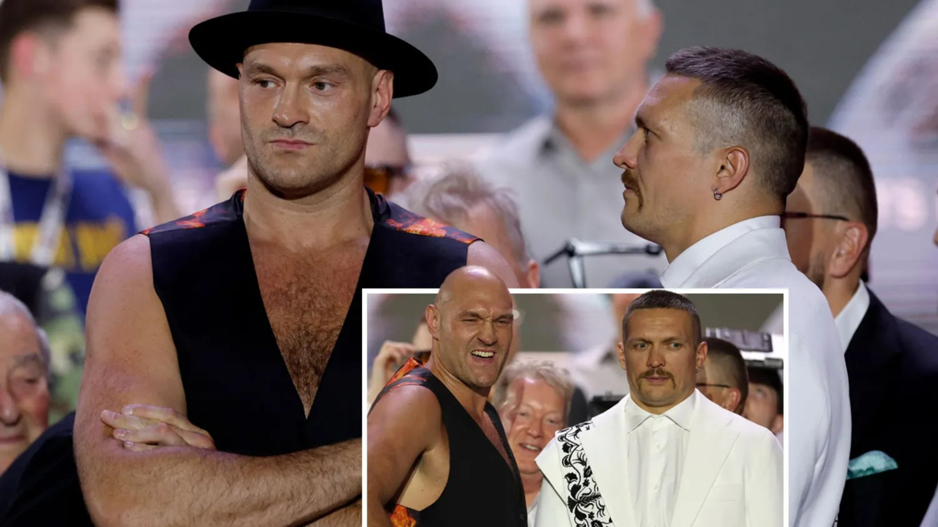 Tyson Fury REFUSES to face Oleksandr Usyk in head-to-head with fans adamant Gypsy King is ‘scared as f**k’