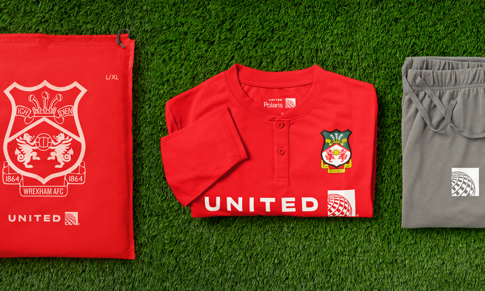 United Rolls Out Wrexham AFC Amenity Kits – FlyerTalk