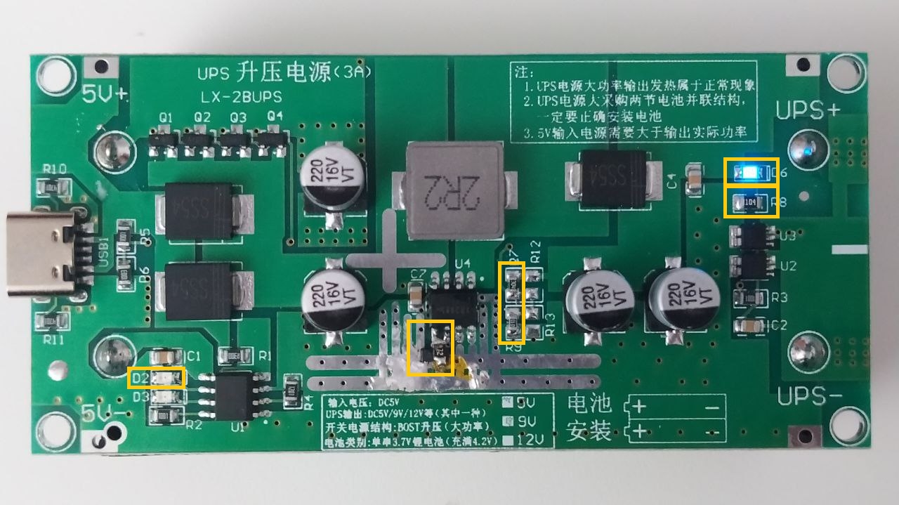 Upgrading A Cheap LX-2BUPS UPS Board To Fix Fatal Flaws