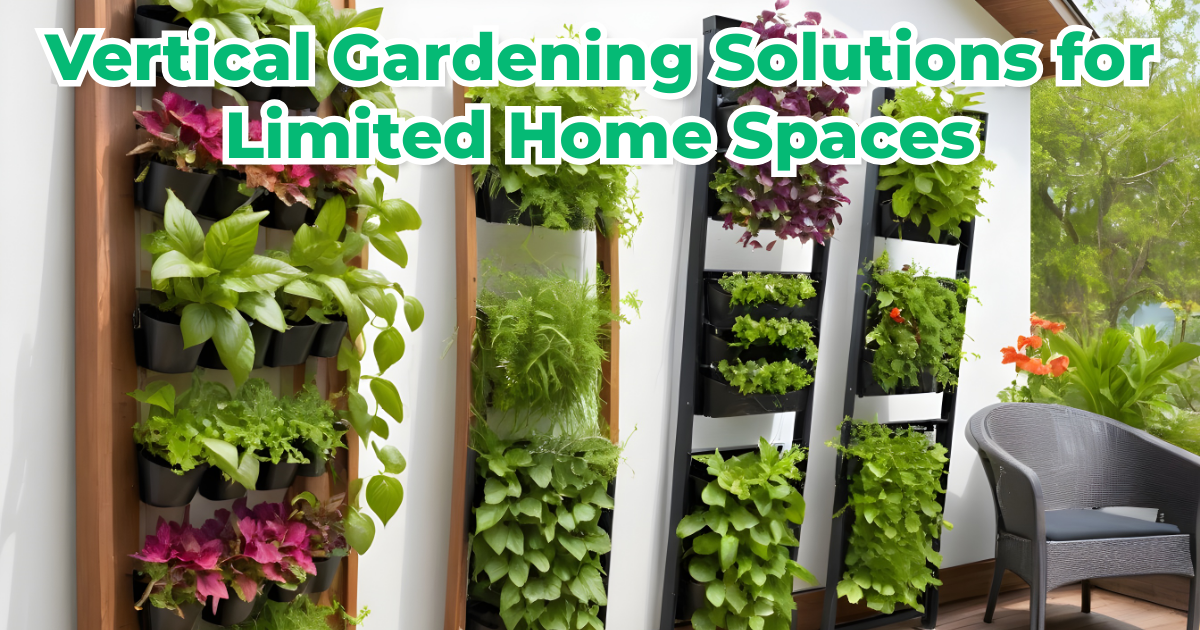 Vertical Gardening Solutions for Limited Home Spaces