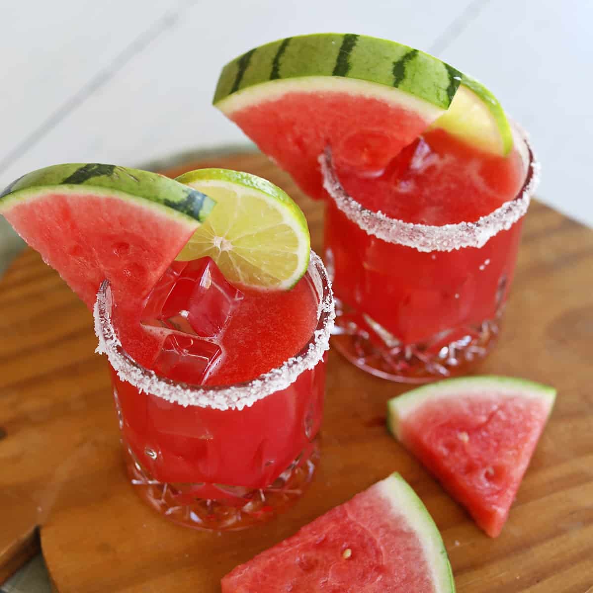 Watermelon Margarita – A Beautiful Mess