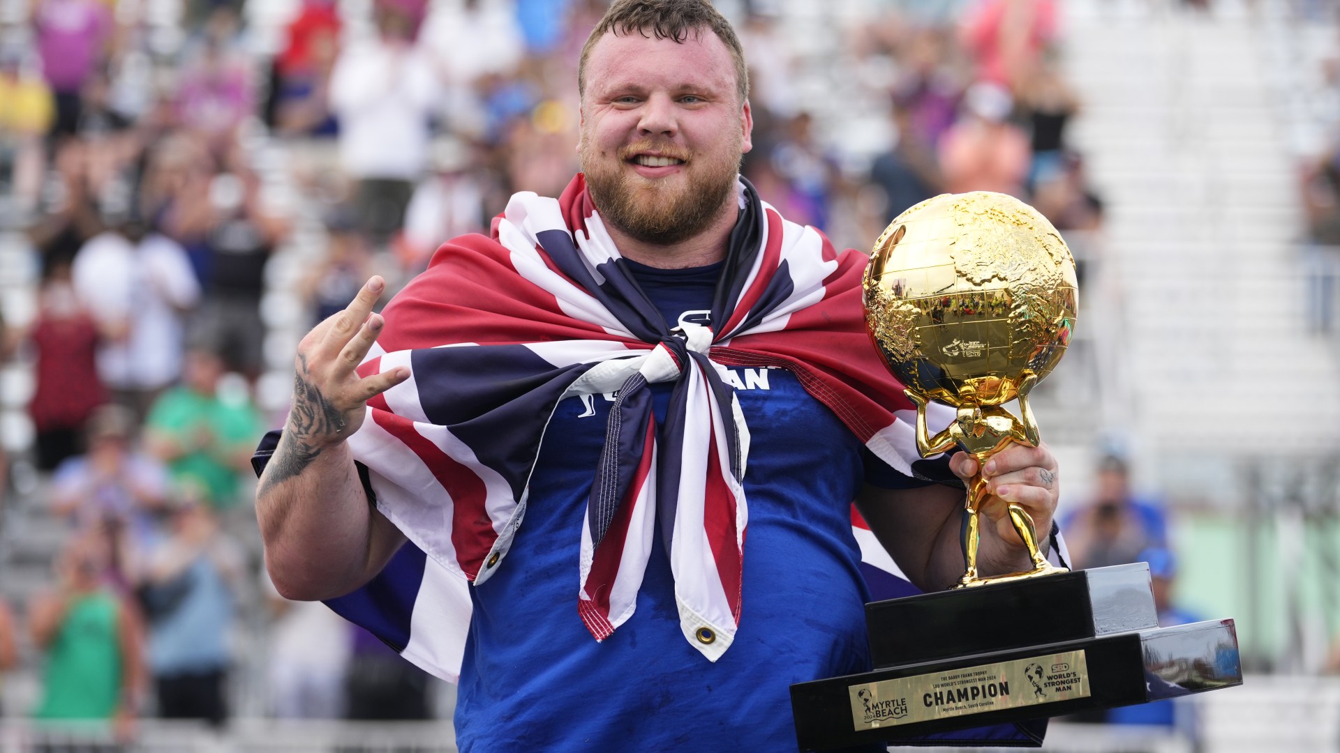 World’s Strongest Man 2024 LIVE RESULTS: Final standings as Tom Stoltman wins THIRD title in Myrtle Beach – updates