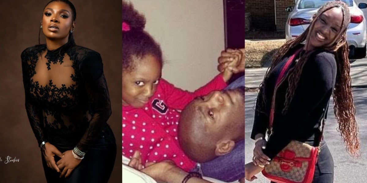 Annie Idibia reacts after Isabella cries out over body shaming