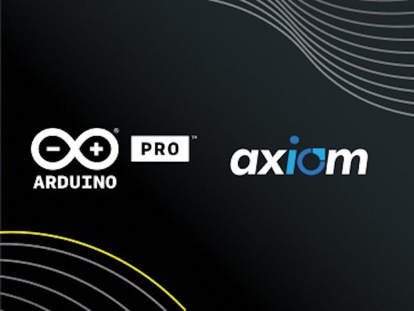 Axiom is Arduino’s newest Gold Integration Partner!