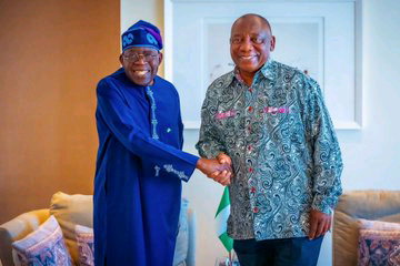 BREAKING: Details Of Tinubu’s Bilateral Meeting With Ramaphosa In South Africa Emerges – TheNGblog