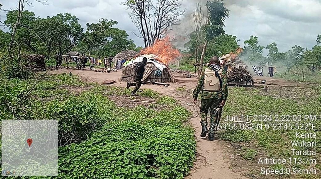 BREAKING: Troops Destroy Camps Of Wanted Kidnap Kingpins In Taraba Forest, Recover Items – TheNGblog