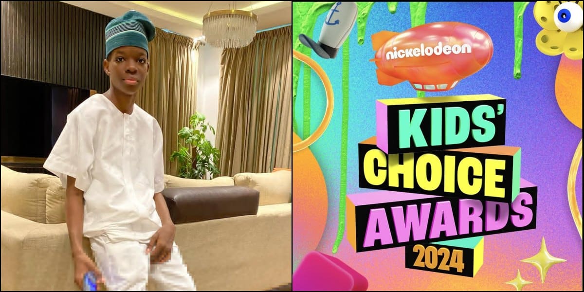 Boluwatife gets nominated for Nickelodeon Kids’ Choice Award