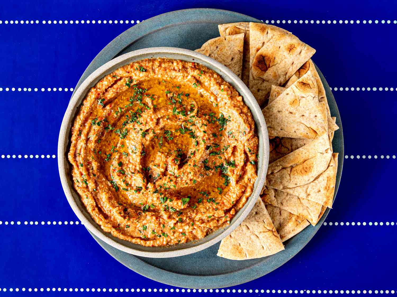 Burnt Eggplant and Bell Pepper Dip Recipe