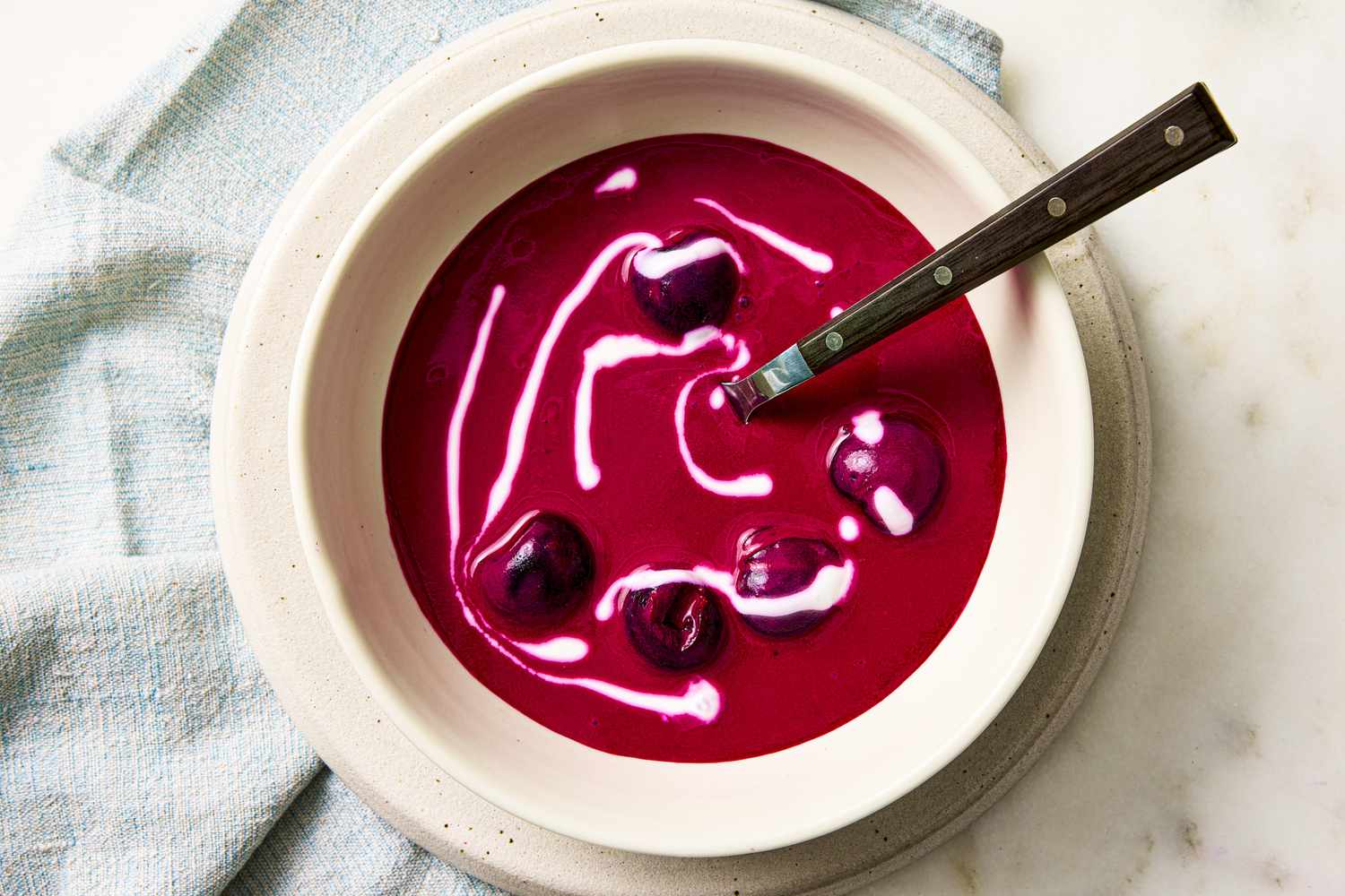 Chilled Beet and Cherry Soup Recipe