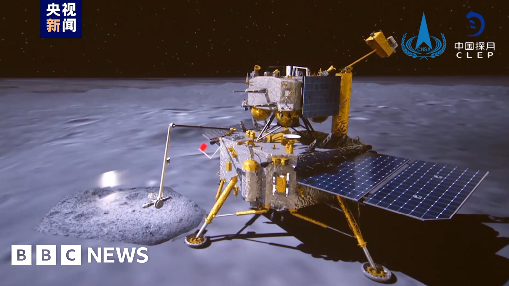 China’s Chang’e-6 far side of the Moon probe begins journey back