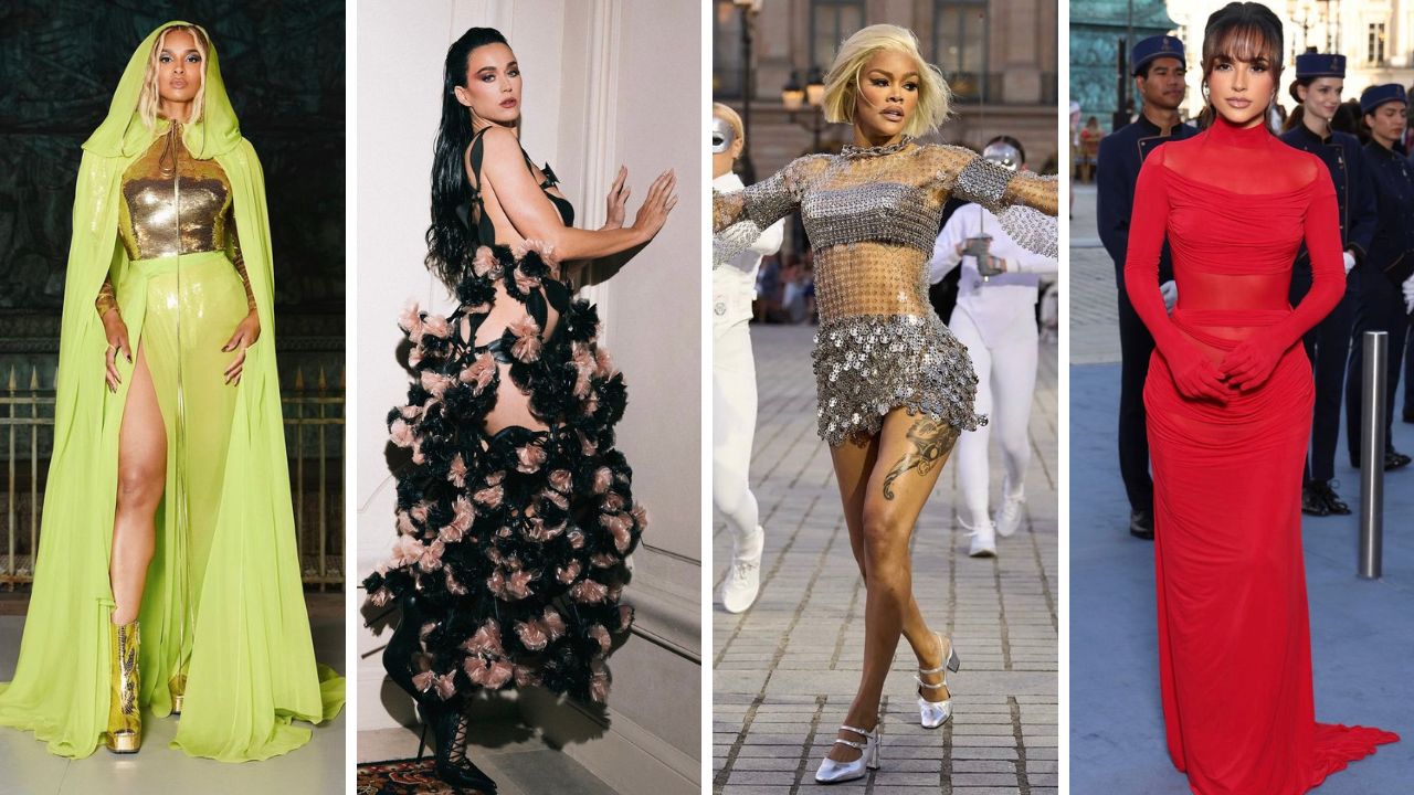 Ciara in Custom Givenchy, Katy Perry in Noir Key Ninomiya, Teyana Taylor in Paco Rabanne, Becky G in Burc Akyol & More! – Fashion Bomb Daily