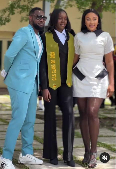 Comedian AY And Estranged Wife Mabel Makun Pictured At Daughter’s Graduation Ceremony – TheNGblog