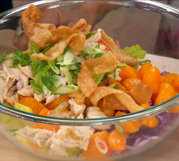 Delicious Chinese Chicken Salad Recipe With Mandarin Oranges