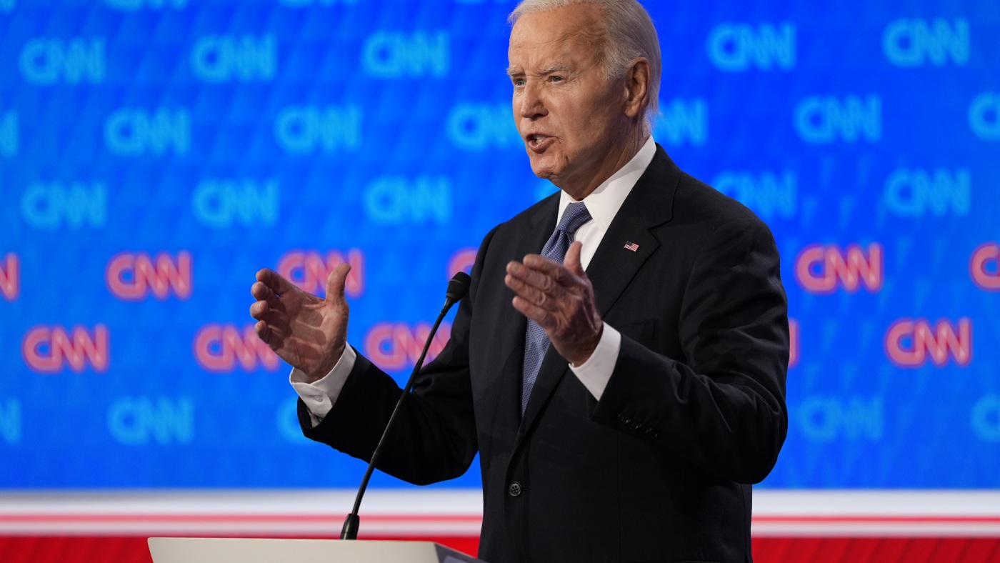 Democrats struggle to respond to Biden debate performance : NPR