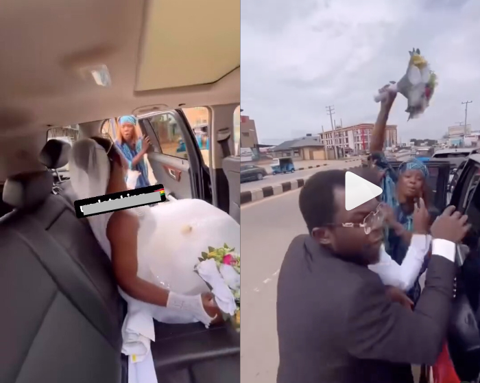 Drama As Wife Storms Wedding To Stop Husband’s Secret Marriage To Her Best Friend (VIDEO) – TheNGblog