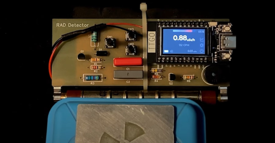 ESP32 Brings New Features To Classic Geiger Circuit