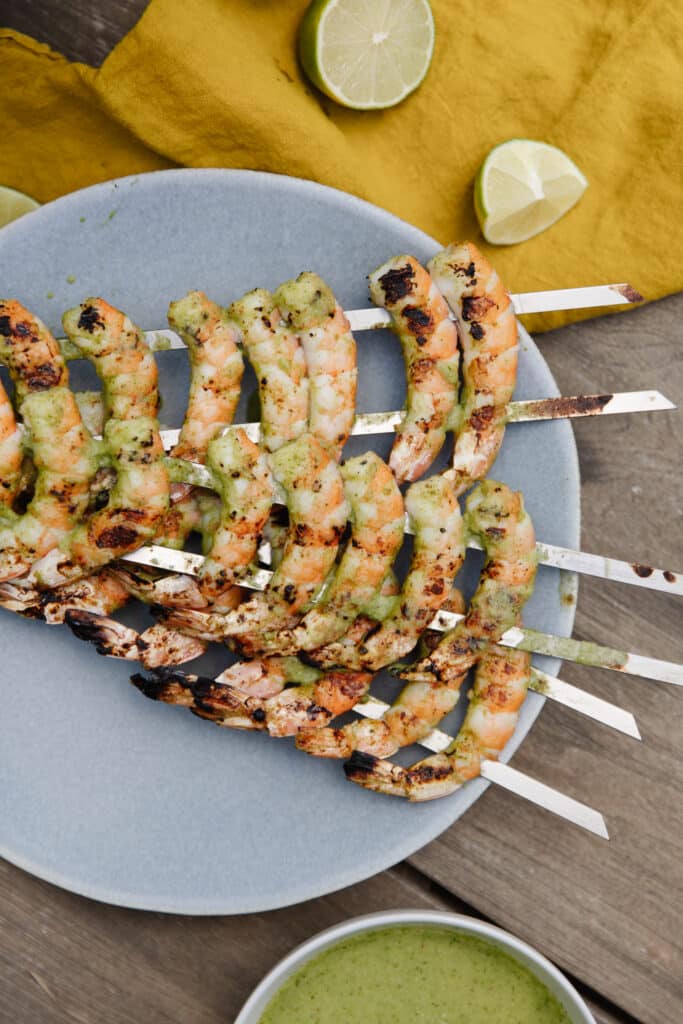 Easy Chili Lime Grilled Shrimp Recipe