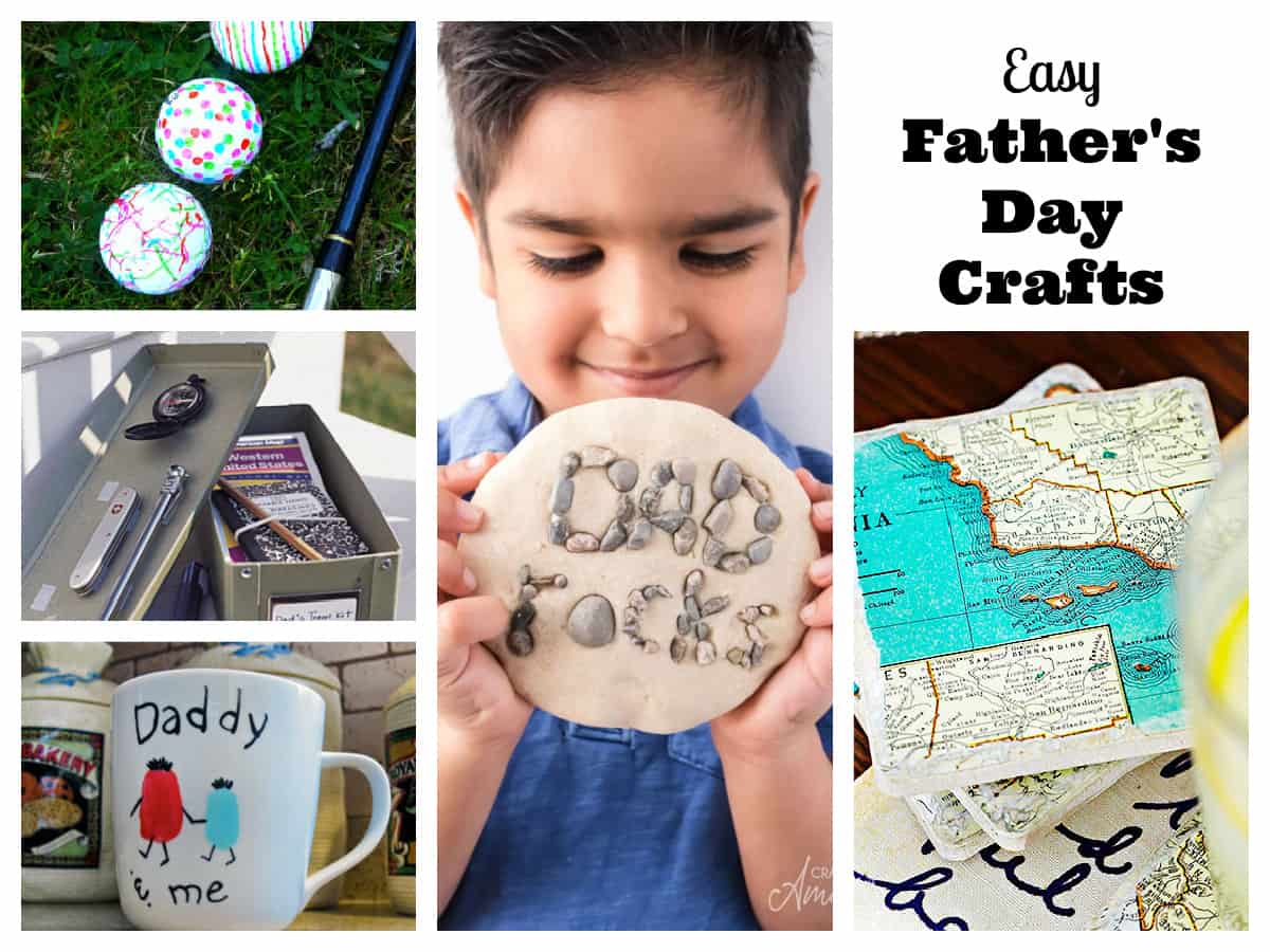 Easy Fathers Day Crafts For Kids To Make And Give As DIY Gifts