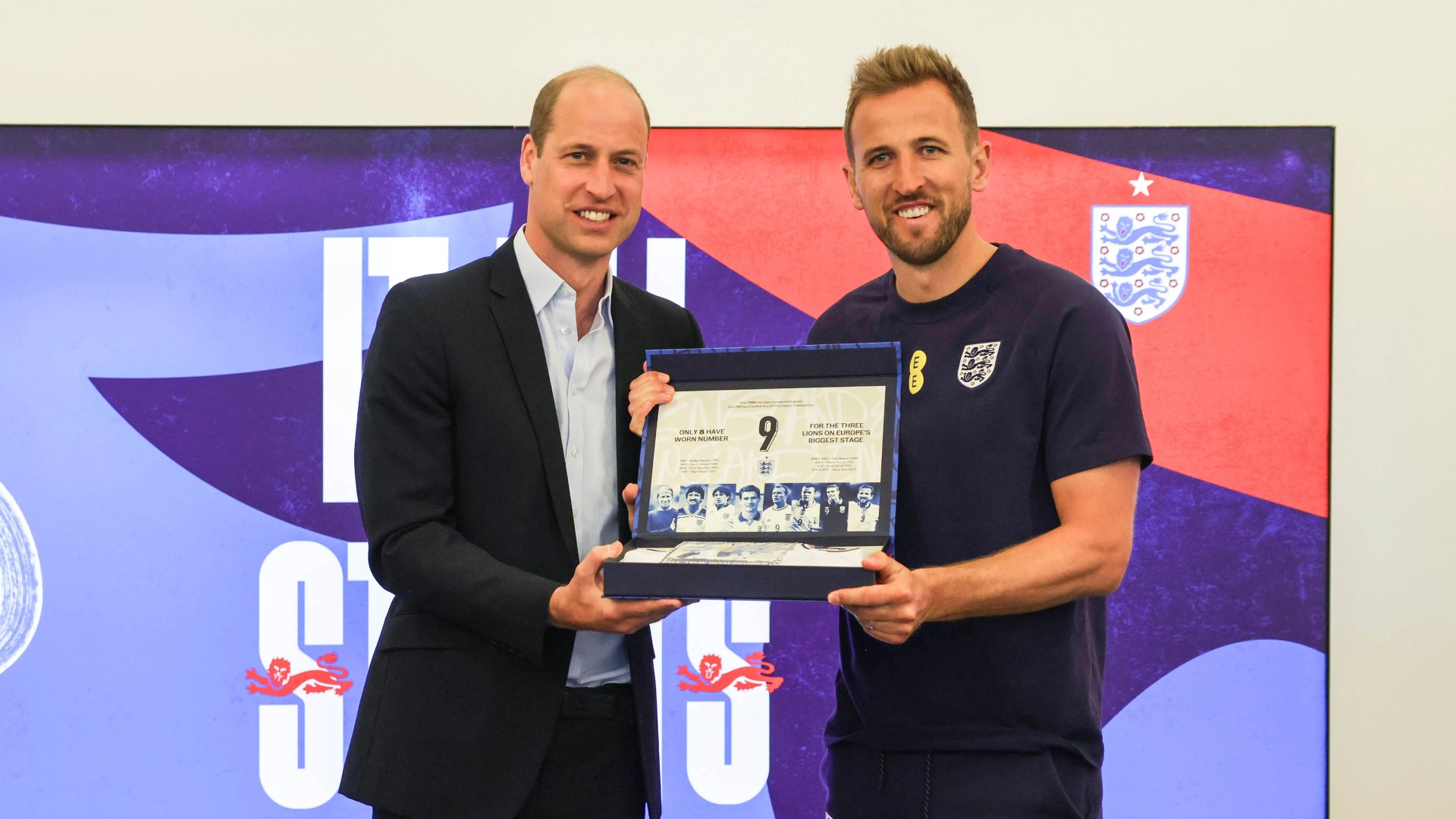 England captain Harry Kane says team are hungry for Euros success after pep talk from Prince William