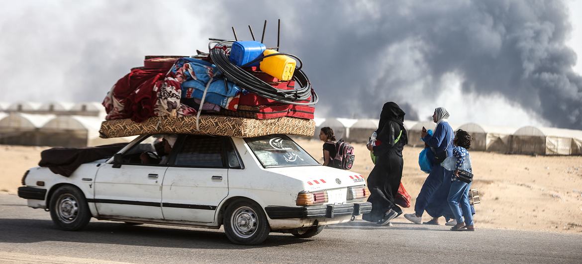 Gaza: conditions ‘unspeakable’ as one million people flee Rafah: UNRWA — Global Issues