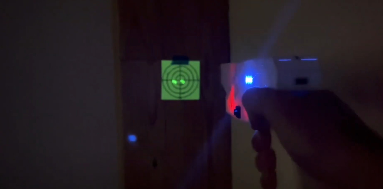 GlowBlaster Uses 405 Nm Laser To Make Its Mark