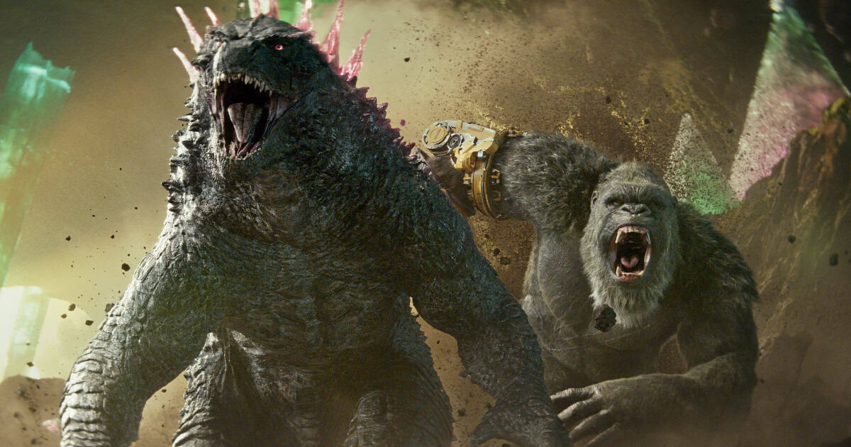 Godzilla x Kong now the highest-grossing MonsterVerse movie