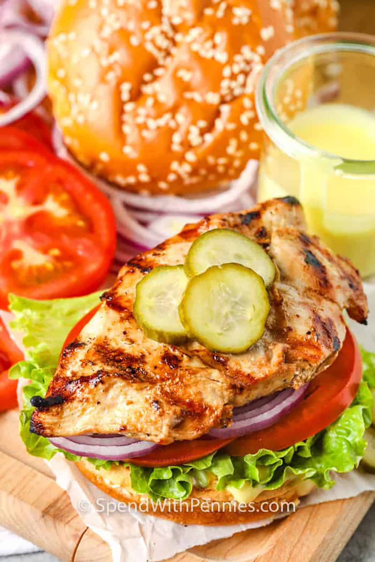 Grilled Chicken Sandwich – Spend With Pennies