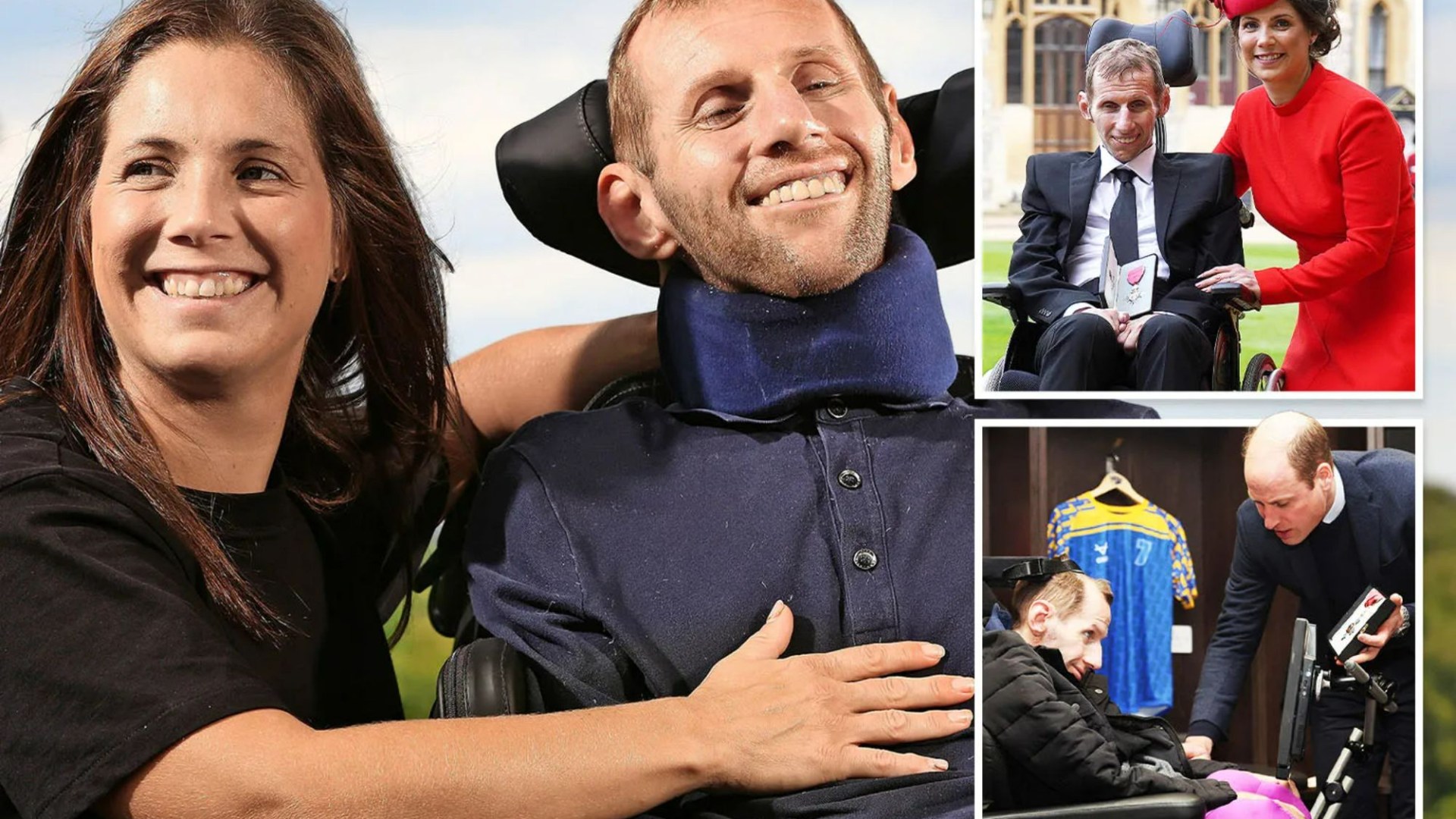 How rugby league great Rob Burrow tackled MND head on to raise £20m with loyal wife Lindsey by his side