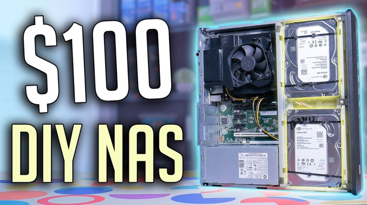 How to build a $100 NAS storage server in 2024