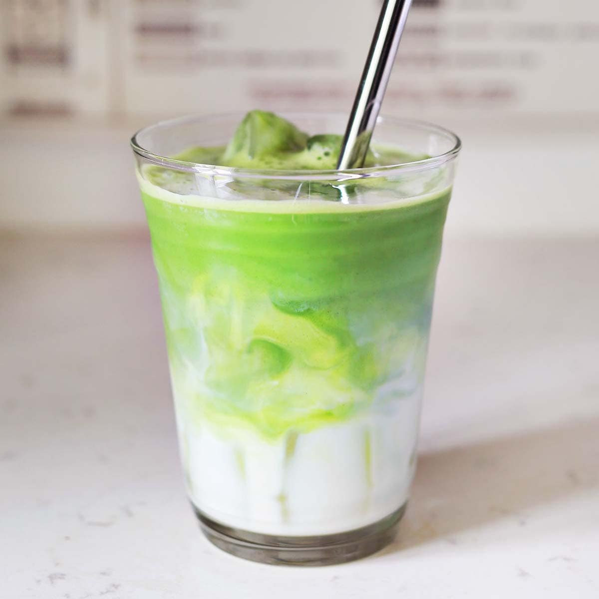 Iced Matcha Latte – A Beautiful Mess