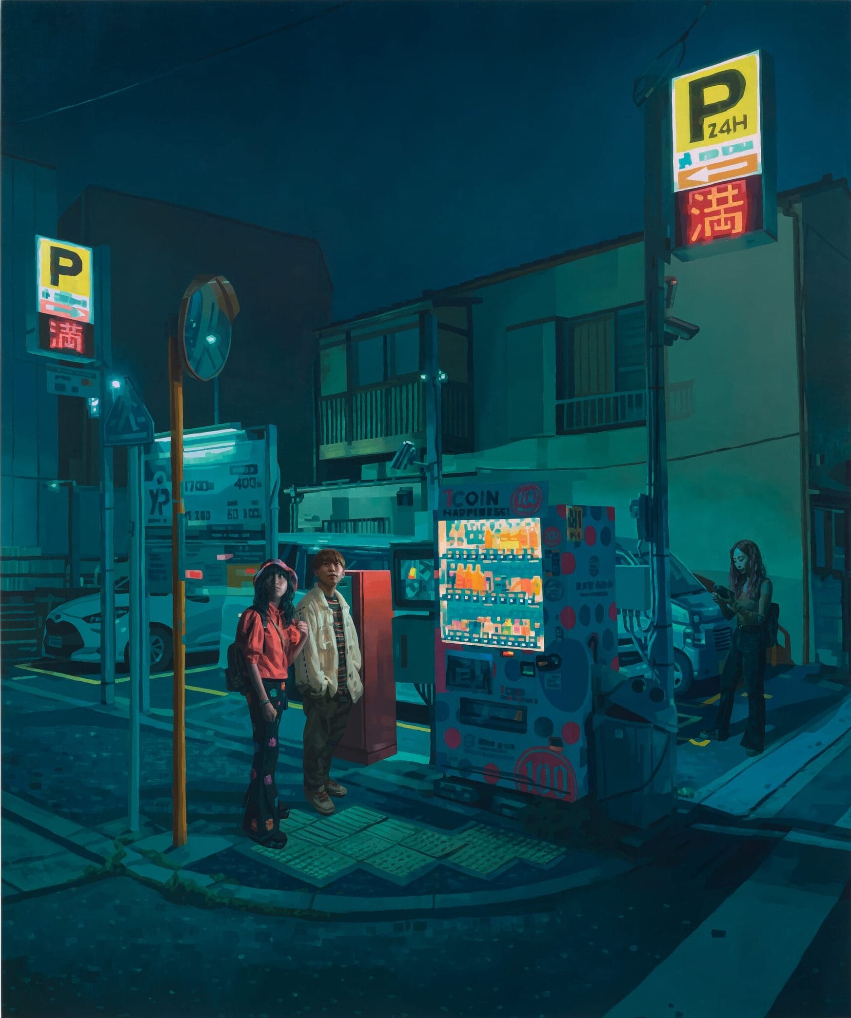 Keita Morimoto’s Glowing Street Scenes Pit Connection Against Solitude — Colossal