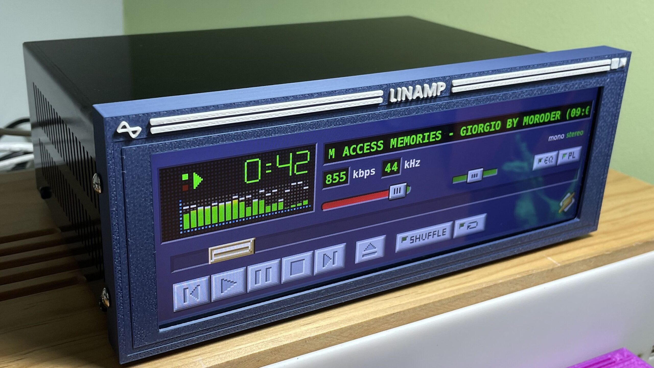 Linamp, The IRL Winamp | Hackaday