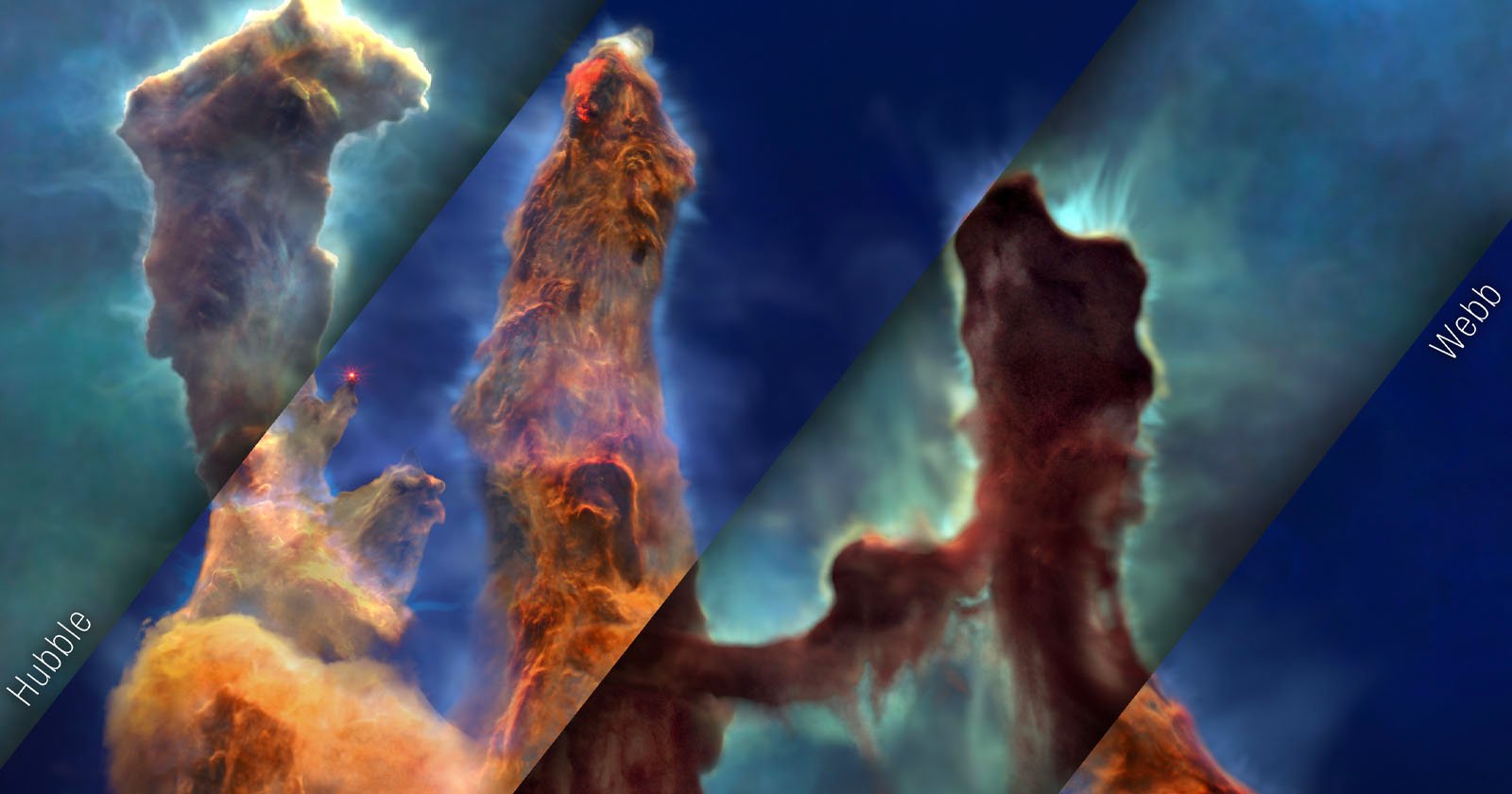 NASA Releases Stunning 3D Visual of the Pillars of Creation