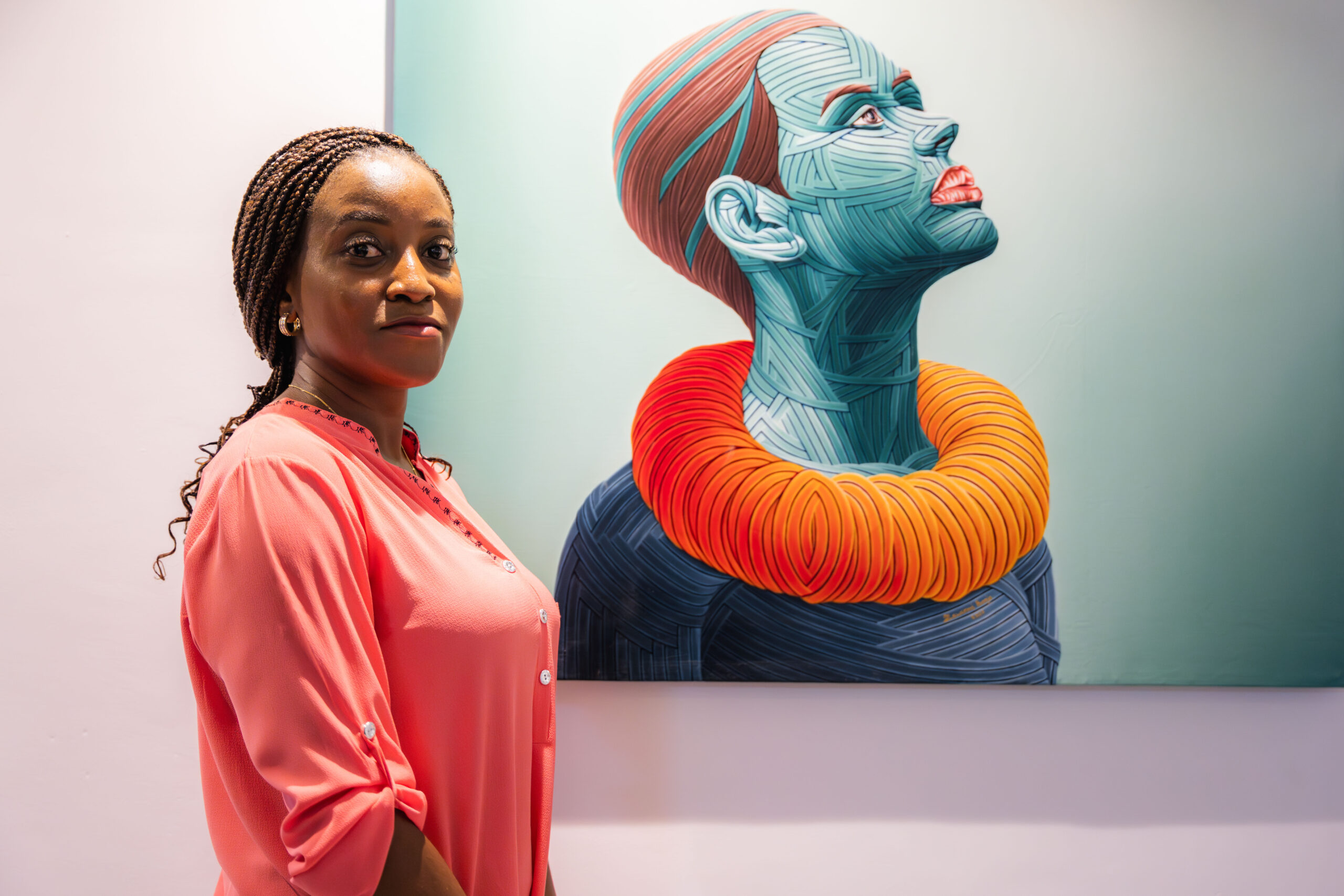 Nigerian visual artist unveils artworks at British Airways’ renovated lounge