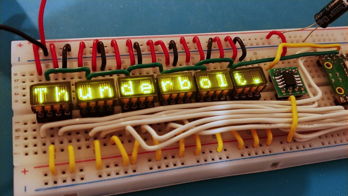 Old Dot-Matrix Displays Give Up Their Serial Secrets