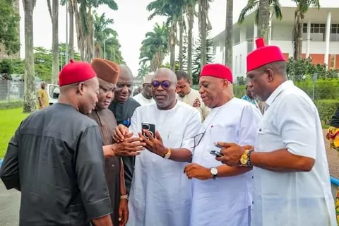 Senator Orji Kalu Visits Fubara (Photos) – TheNGblog