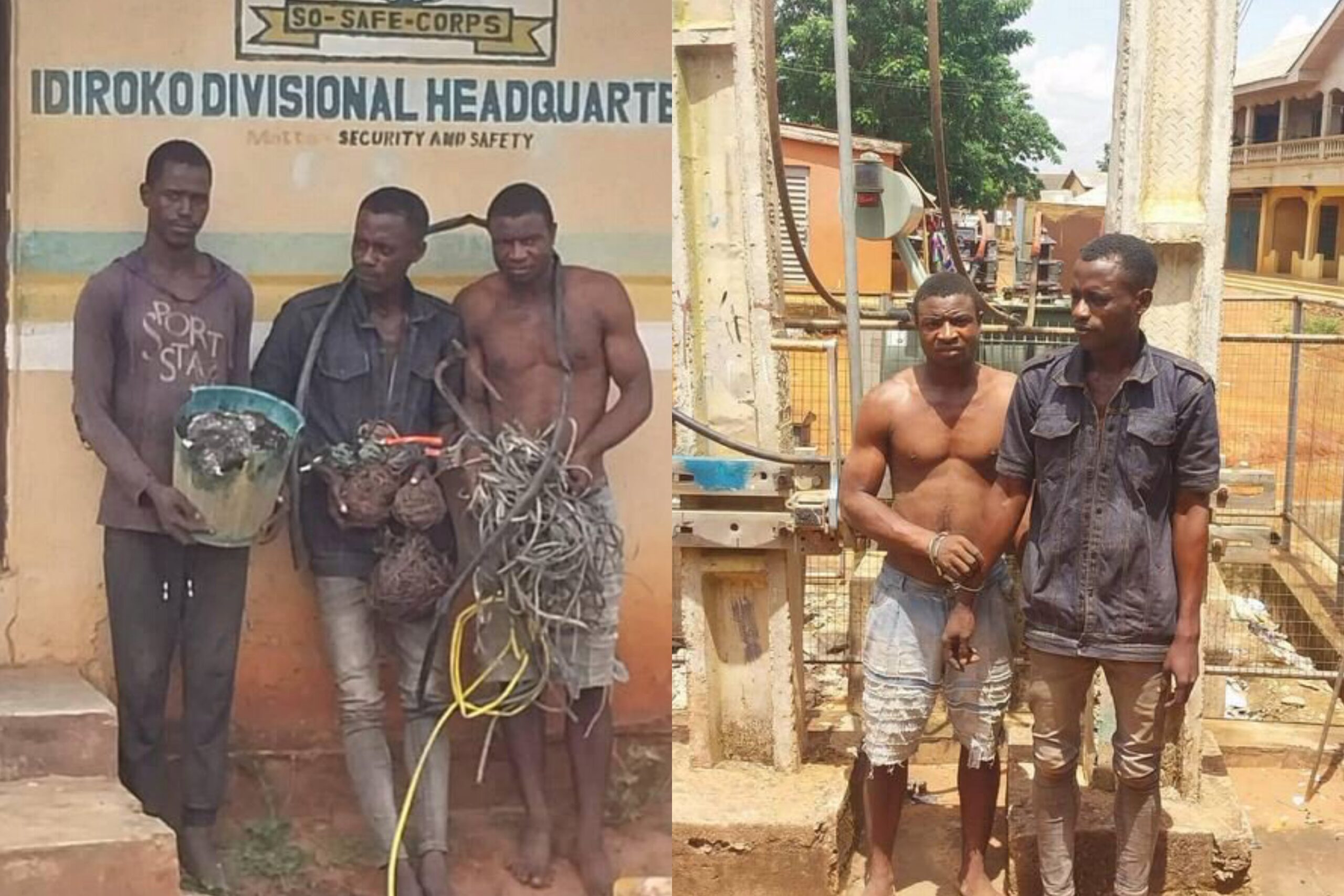 So-Safe Corps Arrests Ex-convict And Two Others For Vandalism In Ogun – TheNGblog