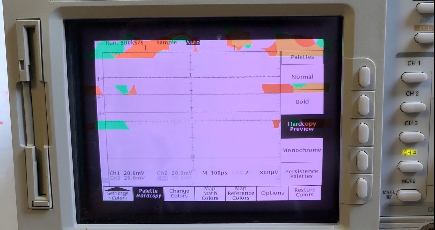 TDS 744A Scope Teardown Fixes Dodgy Channel