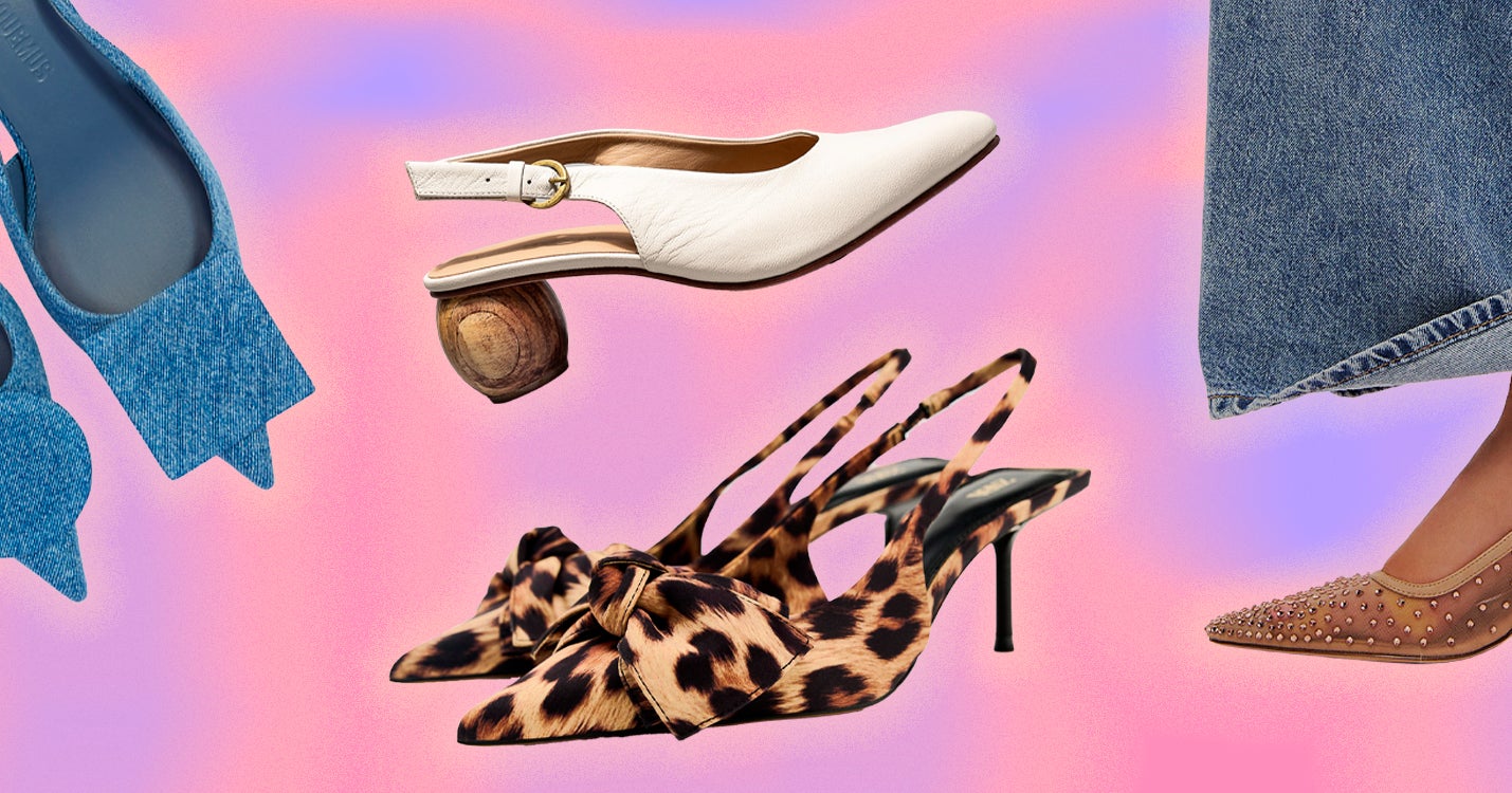 The Best Slingback Heels & Flat Shoes For Summer 2024