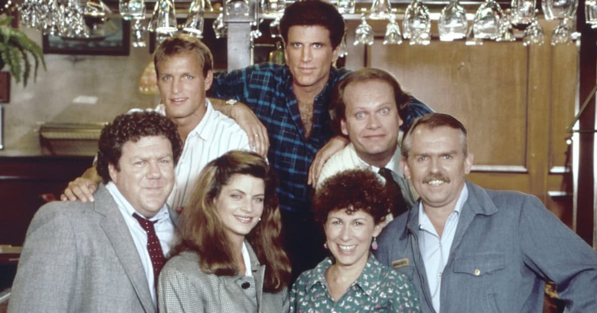 The Cheers cast tried (and failed) to haze newbie Woody Harrelson