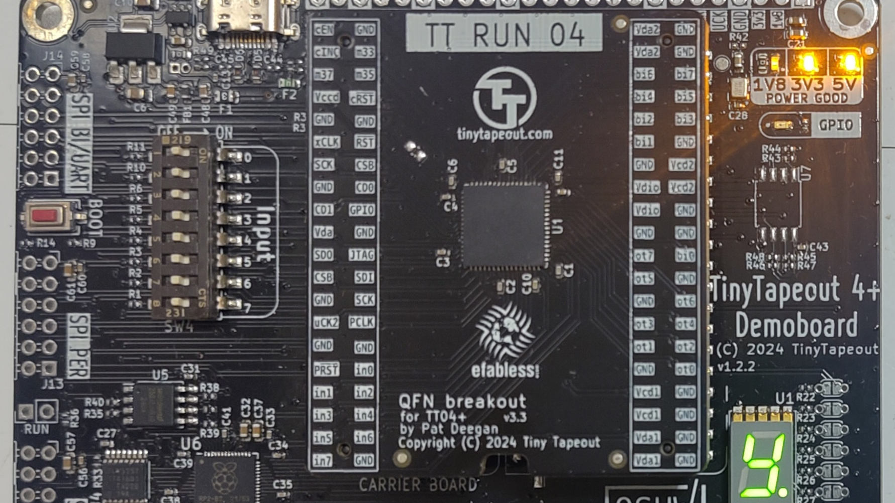 Tiny Tapeout 4: A PWM Clone Of Covox Speech Thing