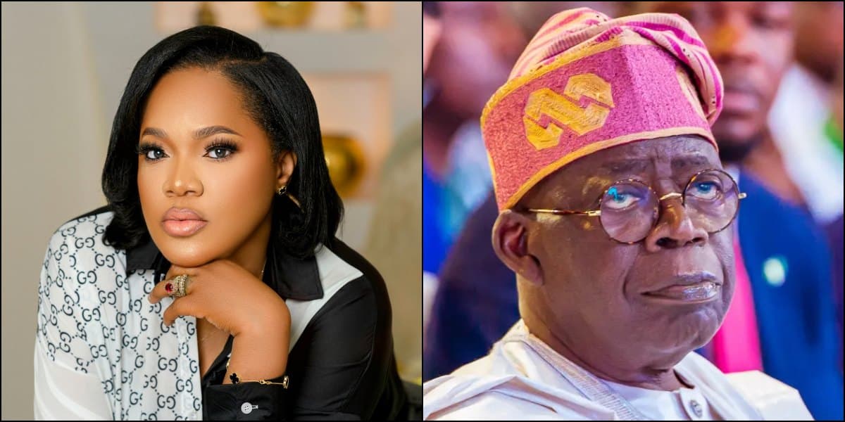 Toyin Abraham heavily blasts critics asking her to disclose plans President Tinubu shared with her