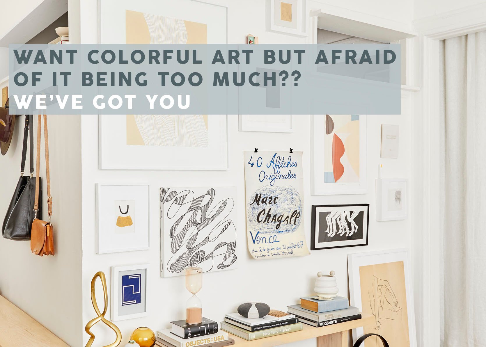 Trying To Find Affordable Art That’s Colorful But Not Too Bold? Step Right This Way