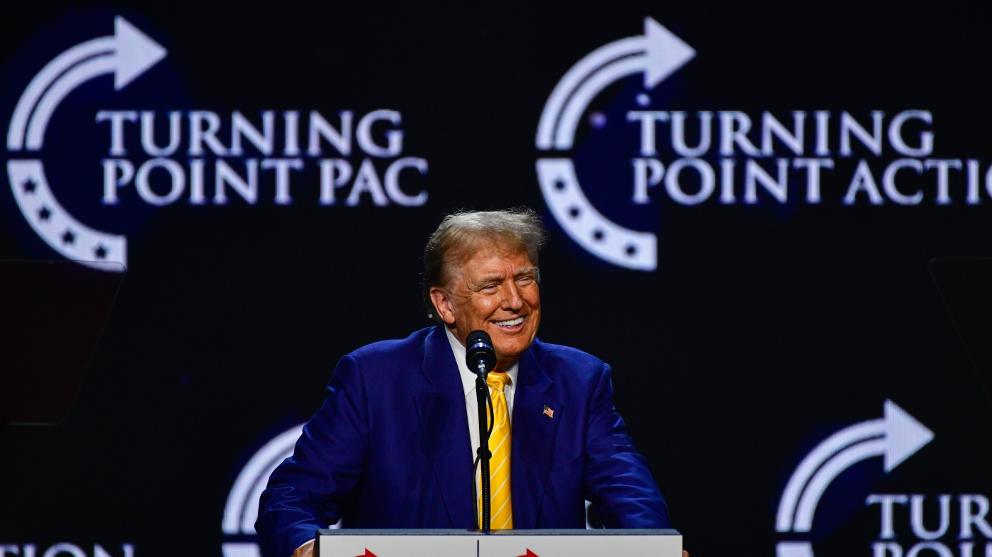 Turning Point USA wants to help Trump win Arizona in 2024 : NPR