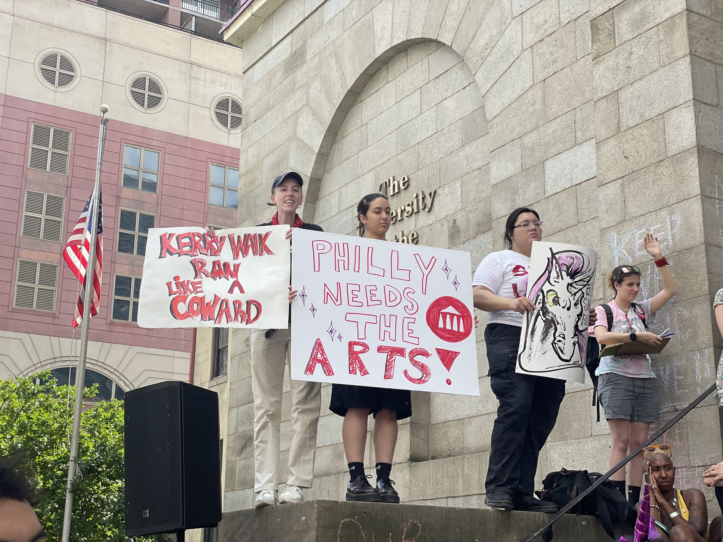 UArts Students and Staff Rally After Abrupt Closure Announcement