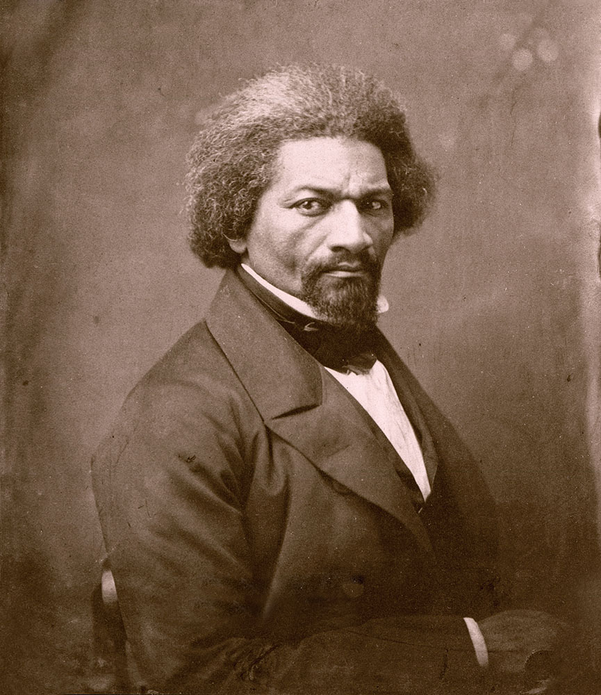 Frederick Douglass, a writer, orator and the most well-known leader of the abolitionist movement. Photo © New York Historical Society / Bridgeman Images