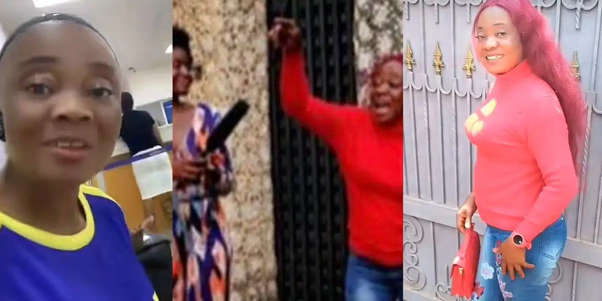 Woman behind viral Tiktok sound cries out for help from Nigerians as shop gets demolished