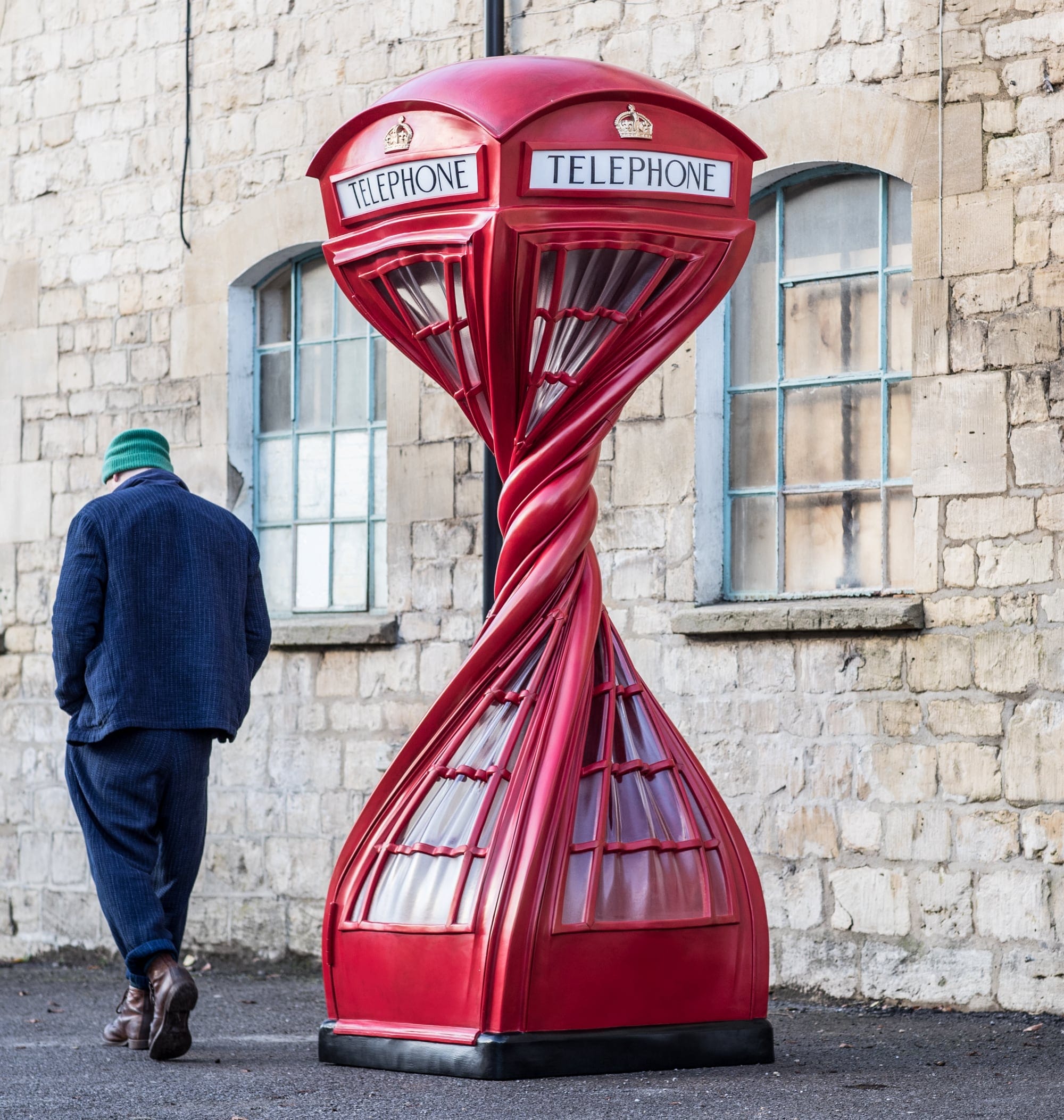 Alex Chinneck’s Public Infrastructure and Tools Twist to Bizarrely Impractical Proportions — Colossal