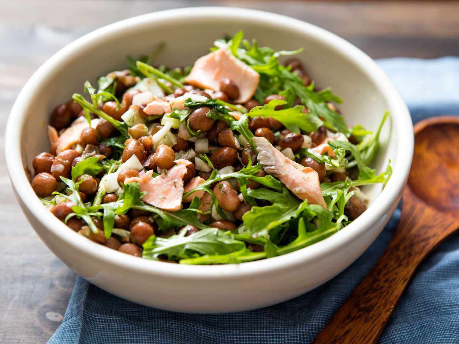 Easy Salmon and Bean Salad Recipe