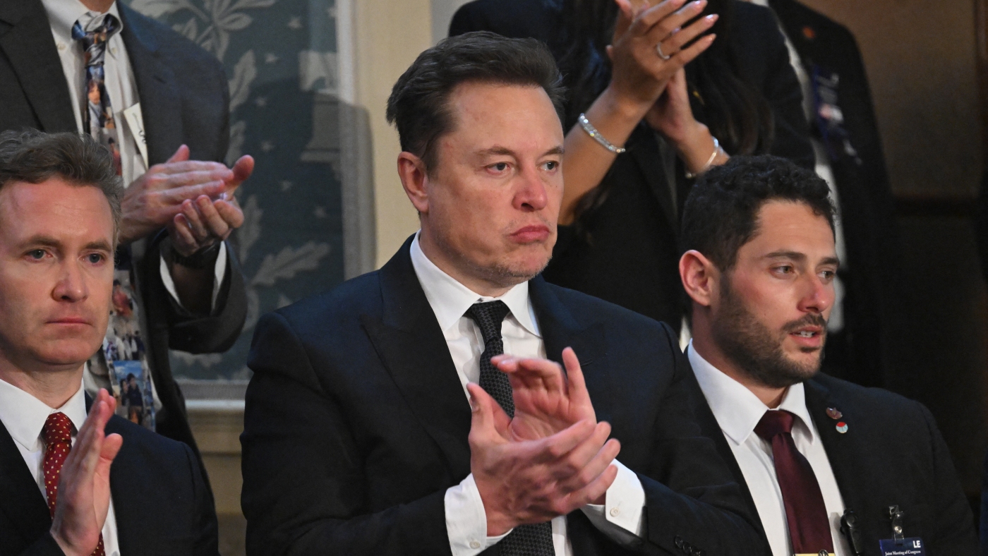 Elon Musk is backing Donald Trump. Could that hurt Tesla? : NPR